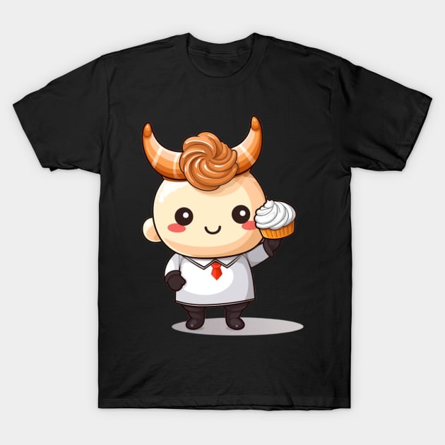 Sheep kawaii ice cream cone junk food T-Shirt cute  funny T-Shirt by nonagobich